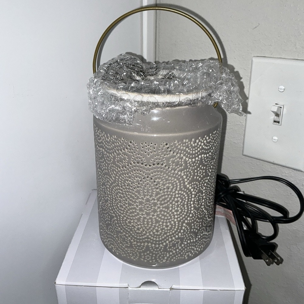 Scentsy Full Size Wax Warmer Aziza- Retired-NIB